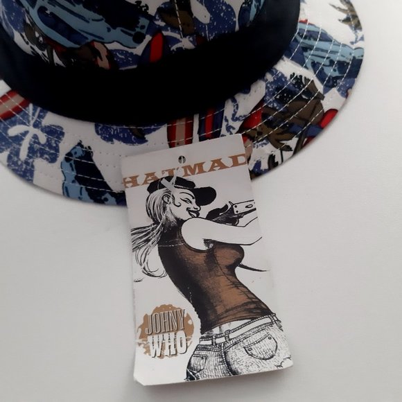 NWT Hatmad Johnny Who’s Trilby Hat - Picture 2 of 4
